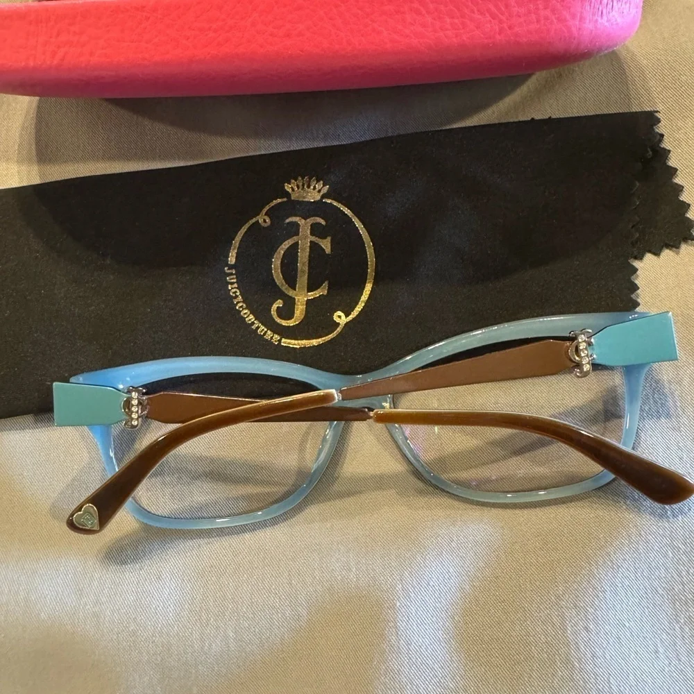Juicy Couture Brown and Blue Women’s Eyeglasses